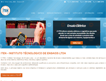 Tablet Screenshot of itensp.com.br